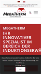 Mobile Screenshot of megatherm.de