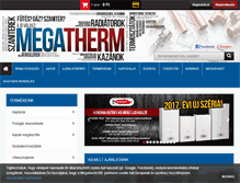 Tablet Screenshot of megatherm.hu